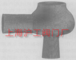 圖 3 調(diào)節(jié)閥的三維計算網(wǎng)格